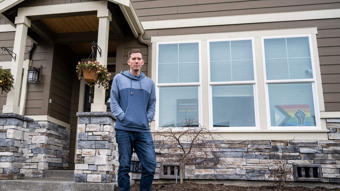 Pierce County man wants blueprints to his own home. The builder has sued to stop him