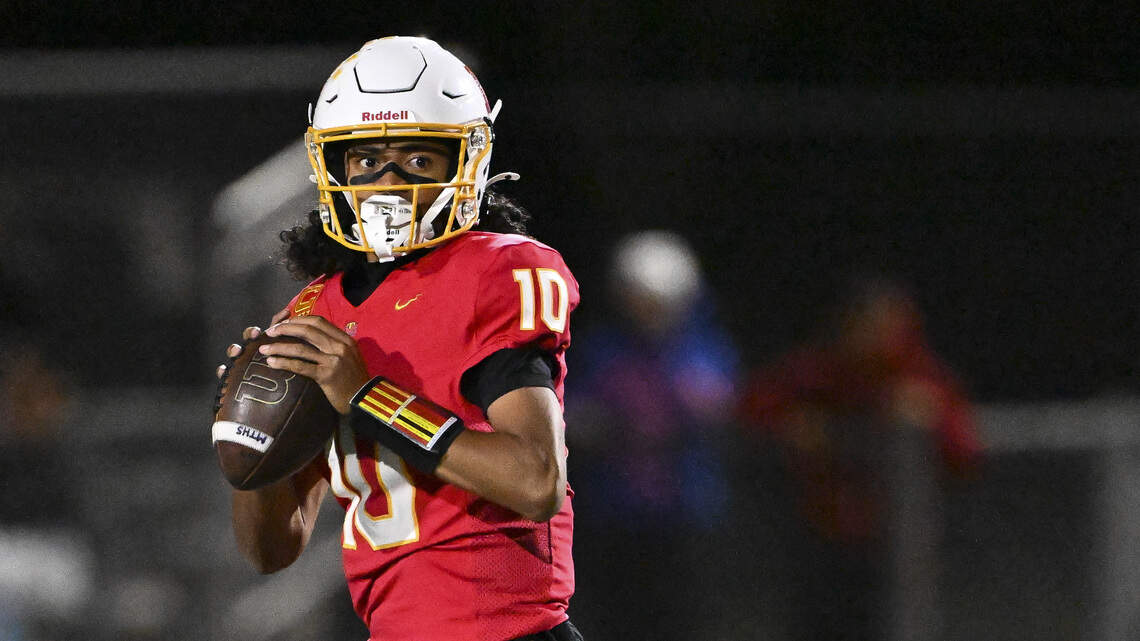 Statewide high school football scores, Week 6