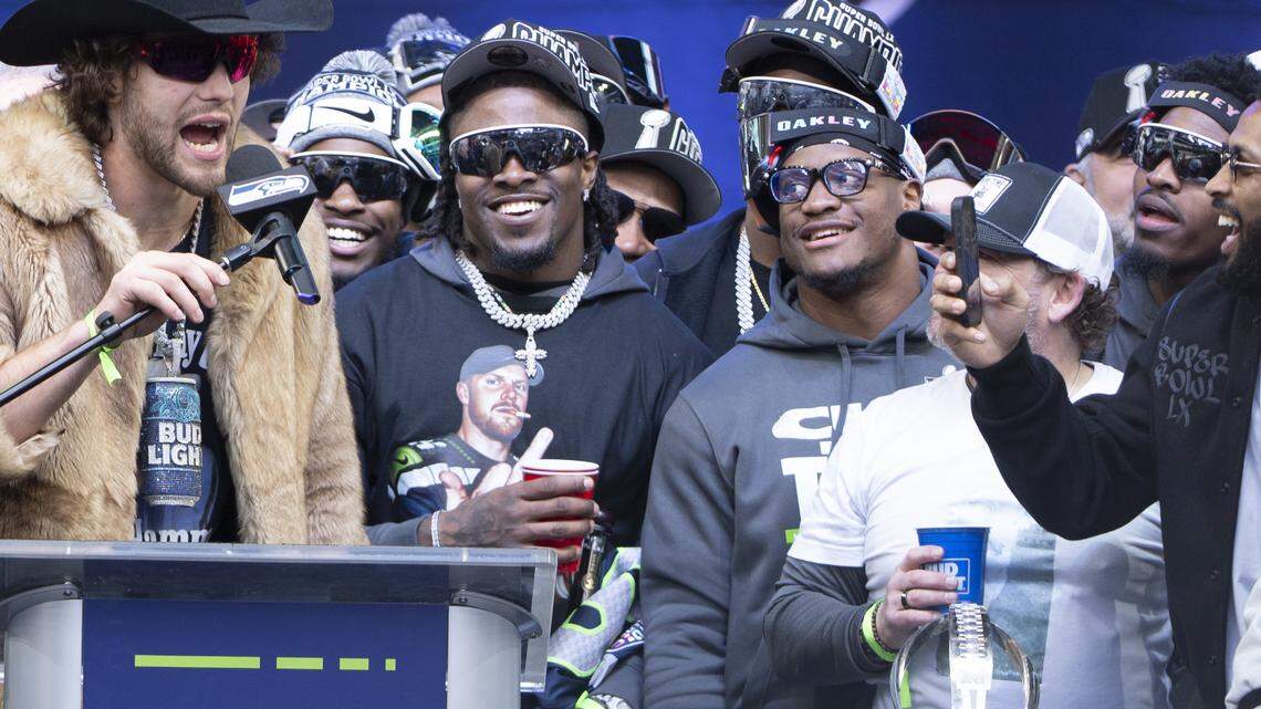 Seahawks GM admits ‘I lost it’ about Kenneth Walker on parade day. So what now?