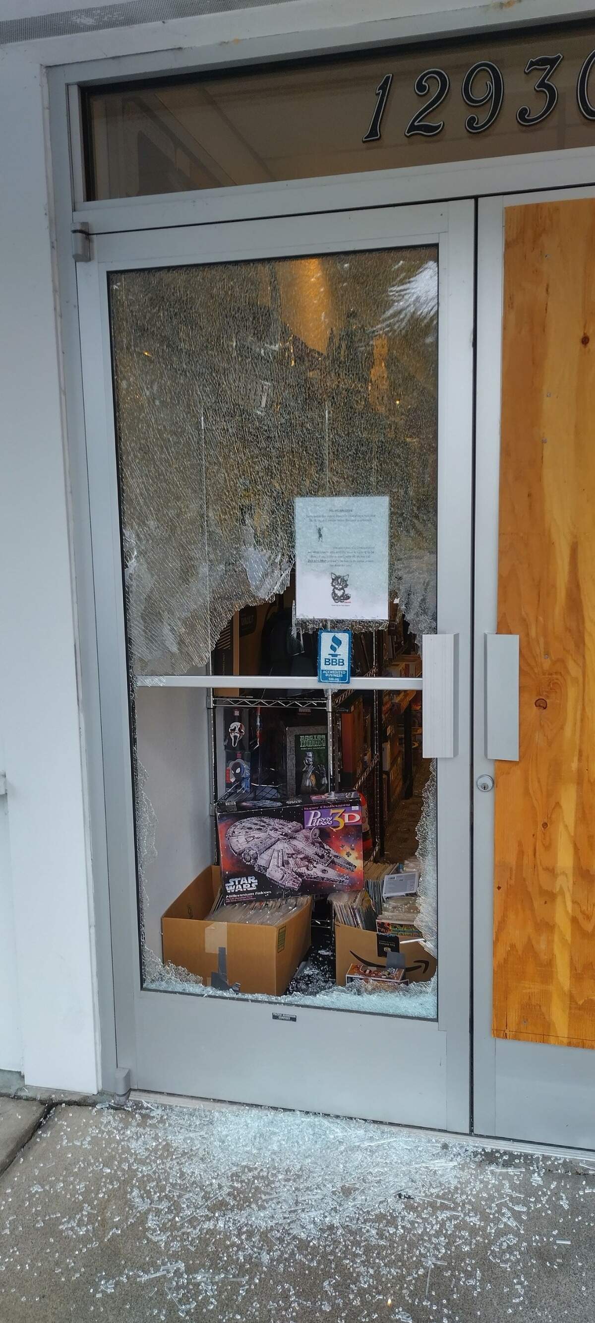 Pacific Northwest Gaming & Collectibles was targeted for the second time after a suspected burglar broke into the store on Jan. 5, 2025.
