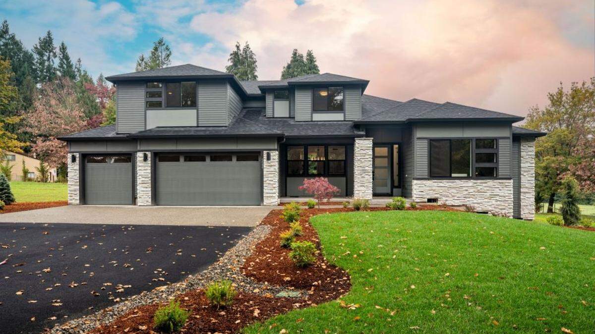 An example of a possible home option advertised at Benston Landing, a new development coming to the Graham area. Prices will start at $1 million.