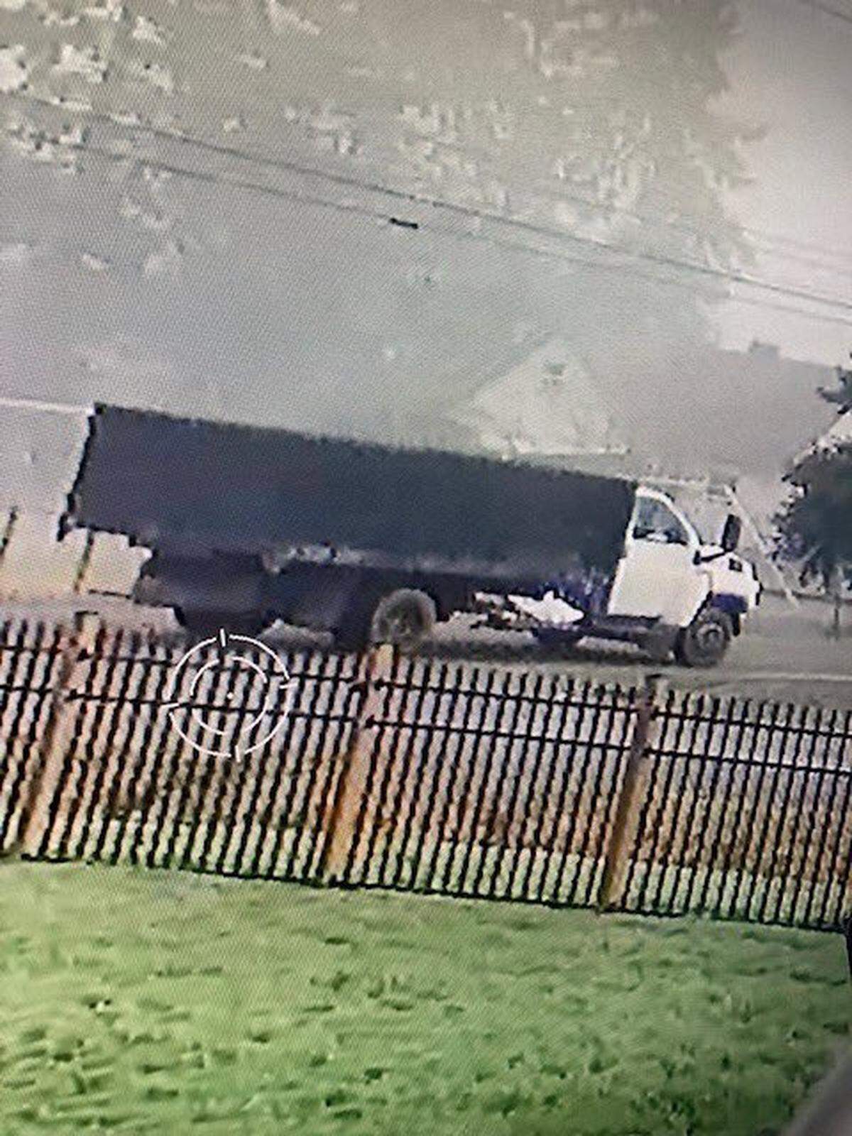 Two children were hit in Midland on Saturday, one of which was pronounced dead.&nbsp;Police are searching for this truck. 