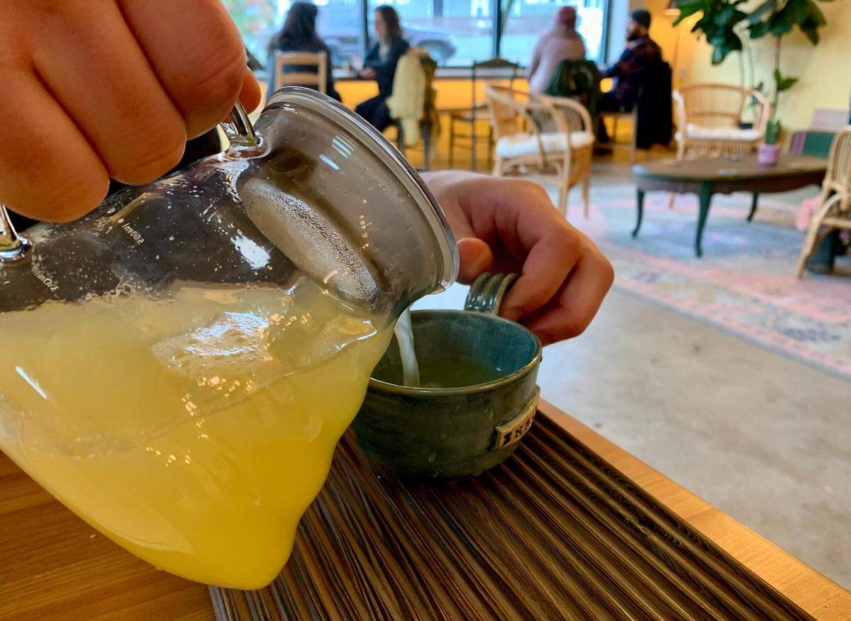 Ginger tea and other non-espresso beverages at Beware Coffee in Tacoma’s McKinley neighborhood are as top of mind as the awesome espresso.