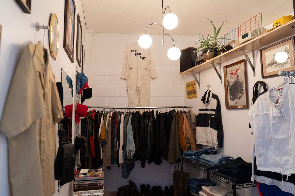 Komorebi, one of the vendors inside Ropa, offers vintage items with a country-western vibe.