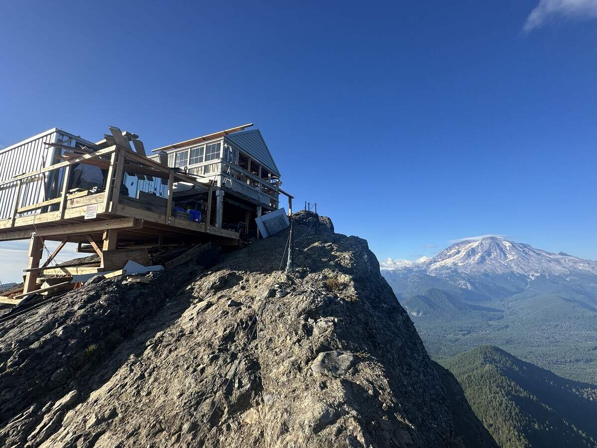 Some hikers say High Rock Lookout has the best views of Mount Rainier in the world.