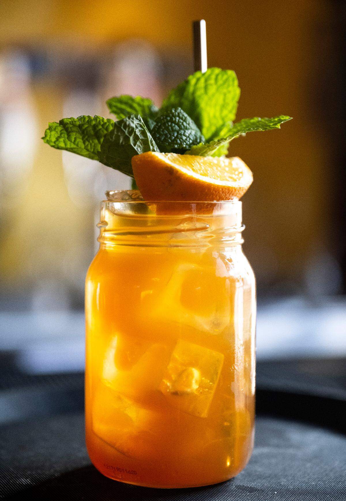 Have a cocktail or two at Bourbon Street (shown here) and sister restaurant, Chez Lafayette. Doyle’s also makes great cocktails.