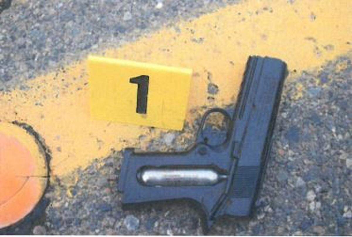 Evidence recovered from the scene of the Sept. 8 fatal shooting of Bennie Branch in Tacoma.