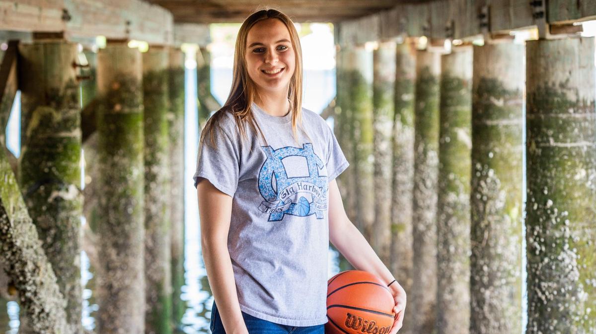 Brynna Maxwell photographed at Skansie Park in Gig Harbor on June 10, 2019. She was selected in the WNBA draft this week.