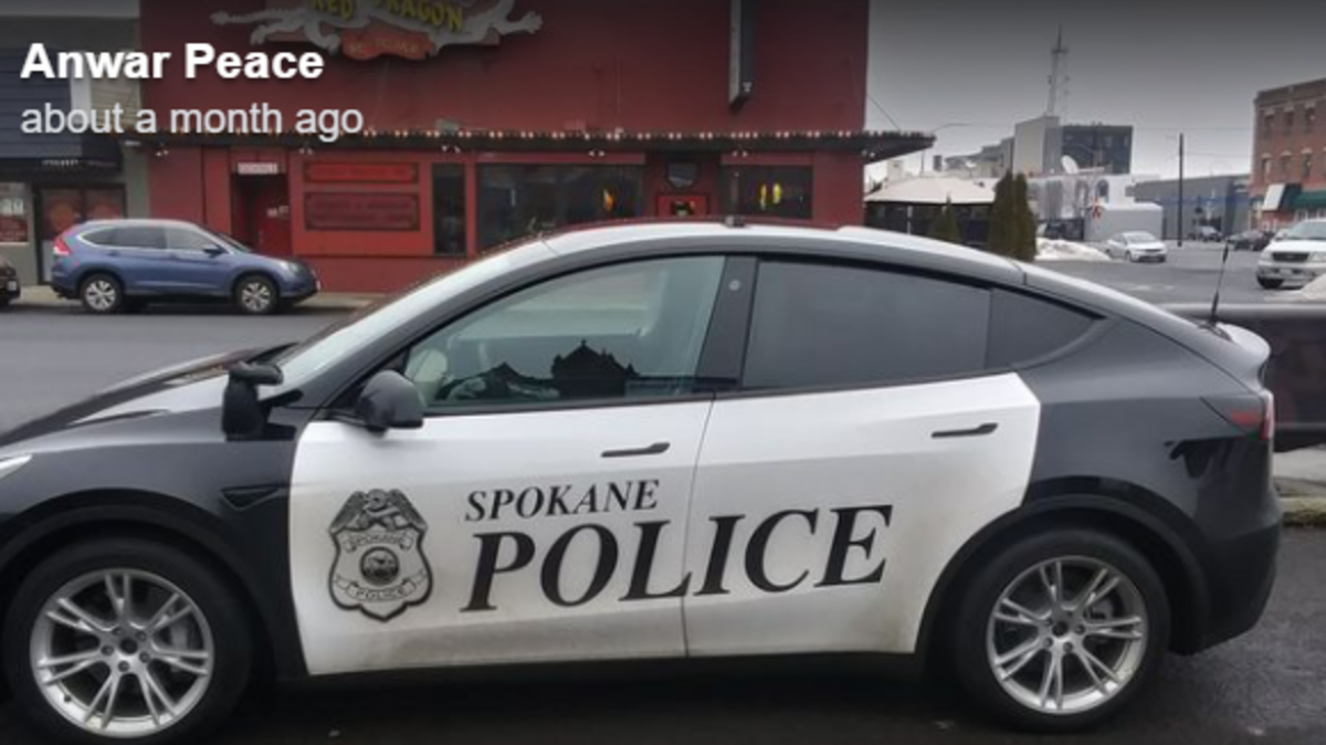 The Spokane Police Department piloted Teslas as police cruisers. But officers found many challenges with the electric vehicle from size to utility.
