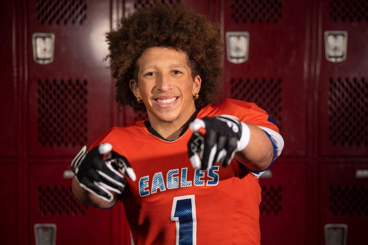 Graham-Kapowsin’s Julian Mason photographed at Mount Tahoma High School on Monday, Dec. 20, 2021.