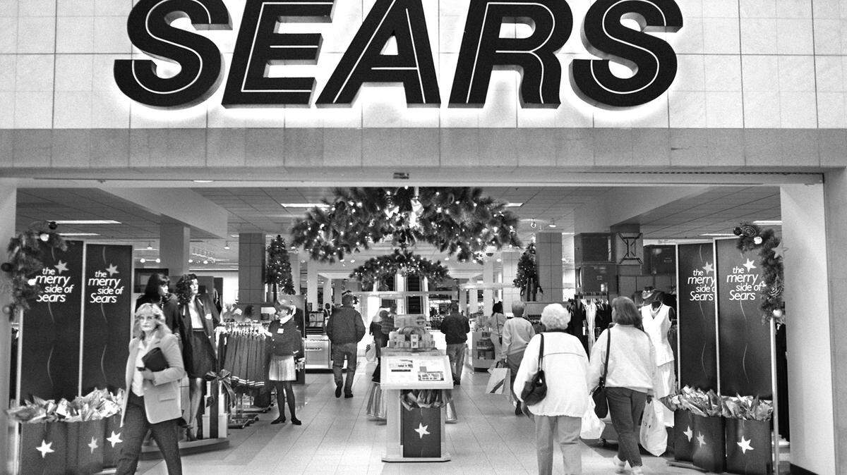 The Tacoma Mall has had a variety of makeovers over the years, and so has its anchor tenants, including Sears.  A "softer" entrance was part of the store's remodel in 1995.