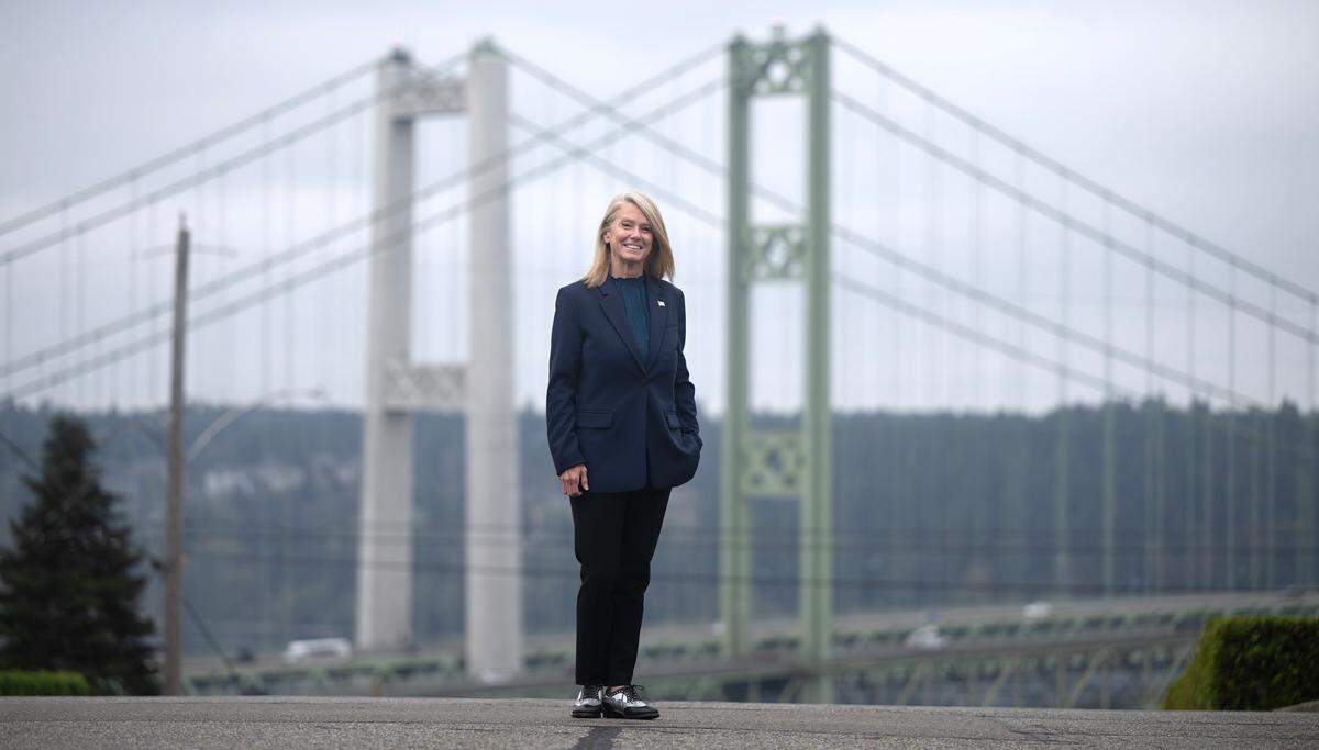Patti Jackson was appointed interim chief for the Tacoma Police Department on Tuesday, Feb. 4, 2025. She is shown in Tacoma, Washington, on Friday, Oct. 11, 2024.