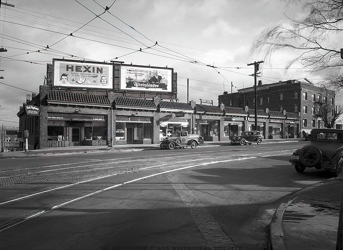 Harvester, and Scotty’s before that, was located in the corner unit of 15-29 Tacoma Avenue South, built in the early 1900s.