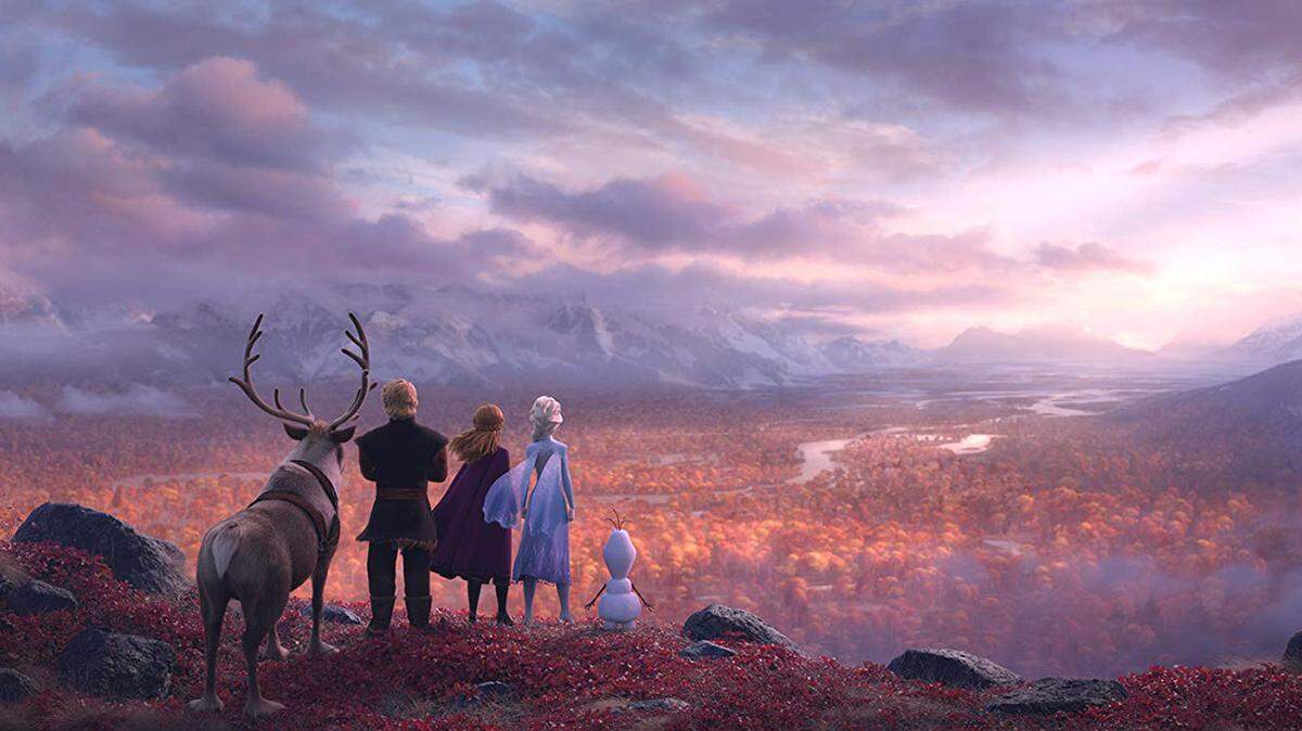 A scene from “Frozen II.” The sing-along version will be screened at the Washington Center on Saturday, April 29.