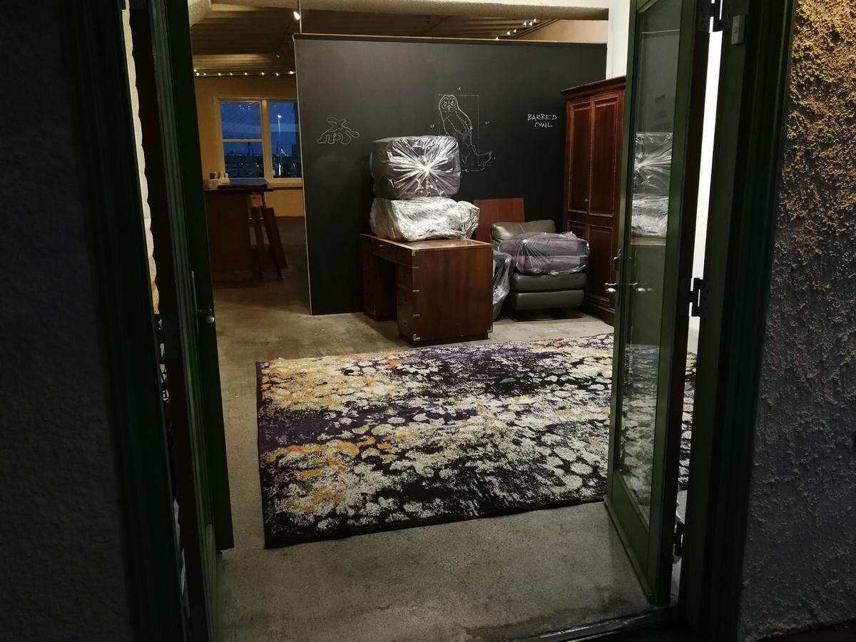 Mad Hat Tea’s new cafe at 301 Puyallup Ave. was previously an artist’s studio, but it was built as an auto service station in the 1920s. Owners Tobin Ropes and Maureen McHugh are updating it for foodservice but have already begun the move.