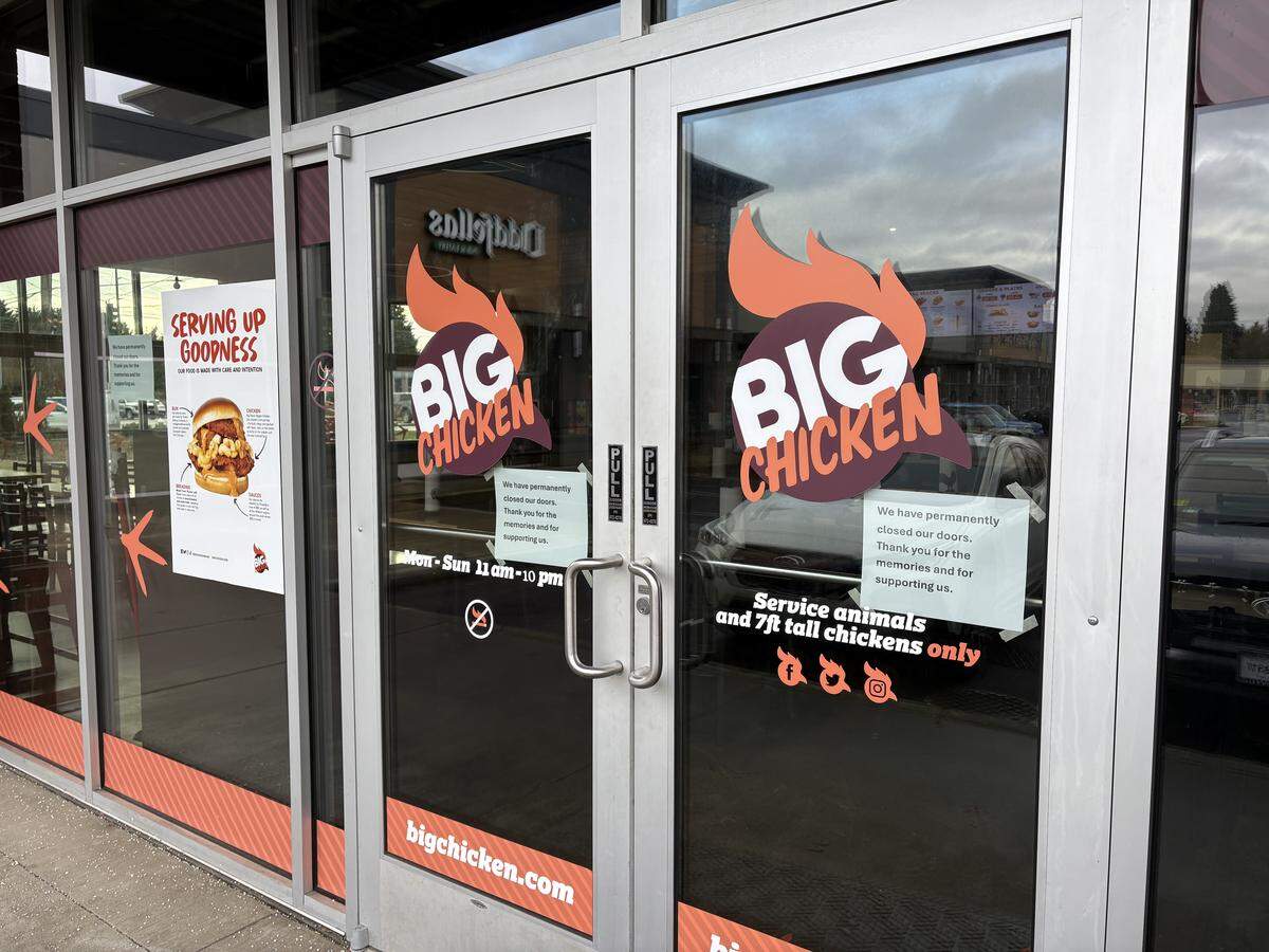 Big Chicken opened a Tacoma location in 2024, serving up chicken sandwiches, tenders and milkshakes.