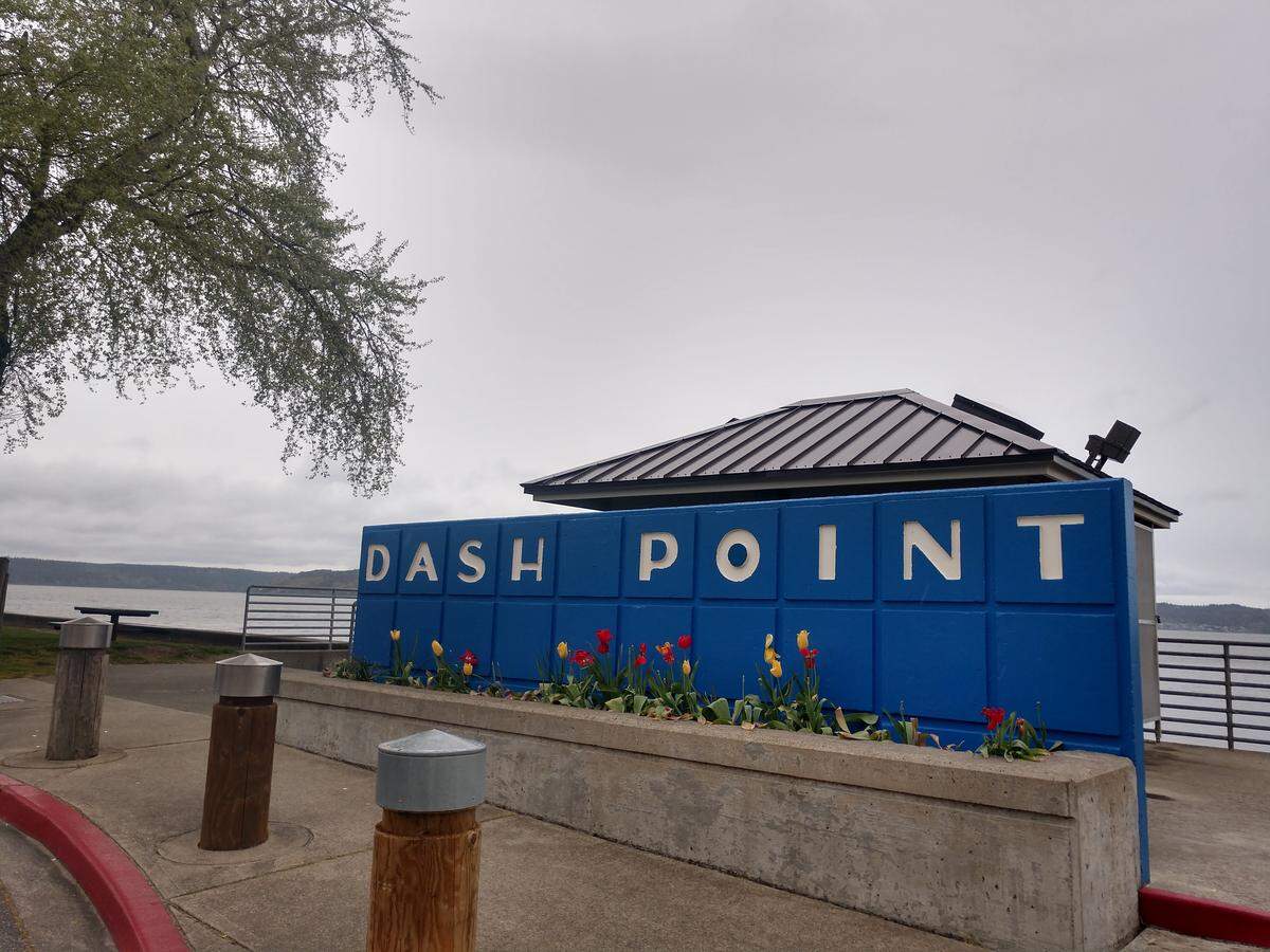 Find Gino’s at the Point on the Dash Point waterfront.