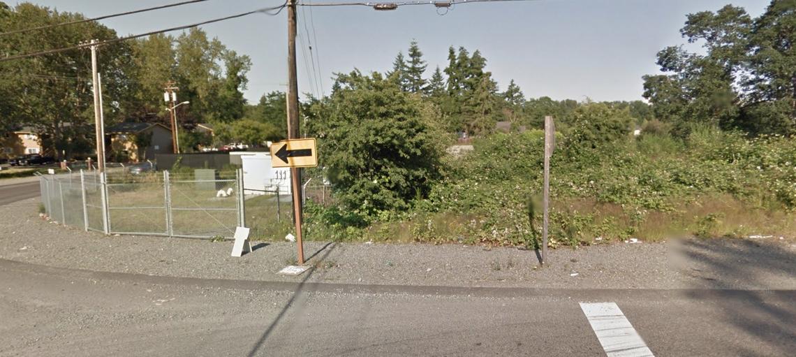 A 2012 Google Maps view of this blackberry-choked vacant lot in Lakewood looks much like it did when Adre'anna Jackson's remains were found there in the spring of 2006. The lot, near the intersection of Spring Street SW and 146th Street SW, is now the site of a large warehouse under construction.