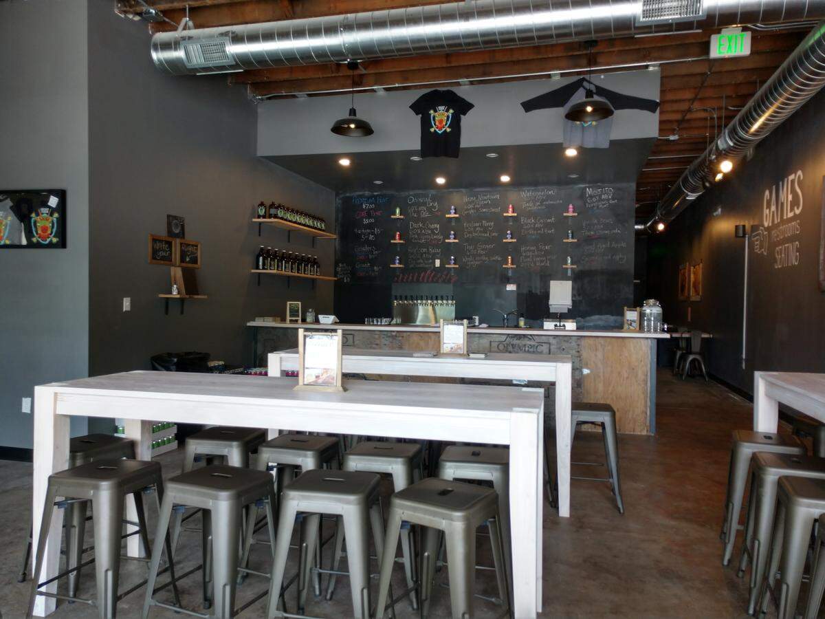 The Locust Cider taproom in Tacoma.