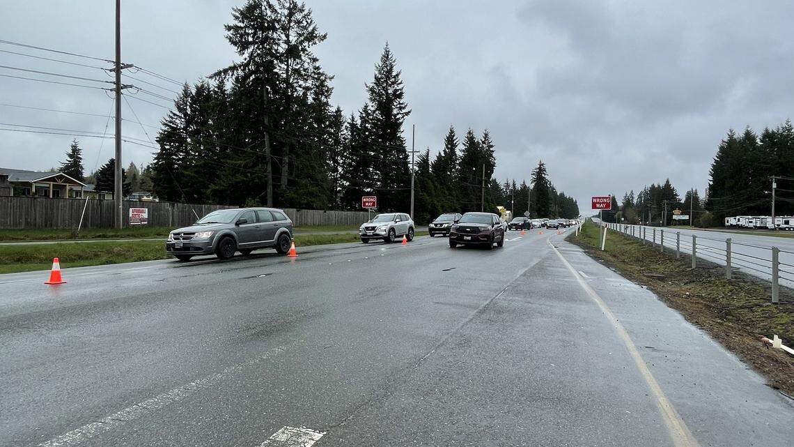 Mason County Coroner IDs two people who died in collision with State Trooper Saturday