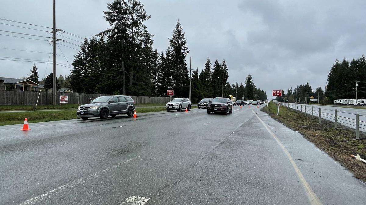 A fatal collision in Mason County killed two people Saturday, according to the Washington State Patrol. A state trooper was also injured.