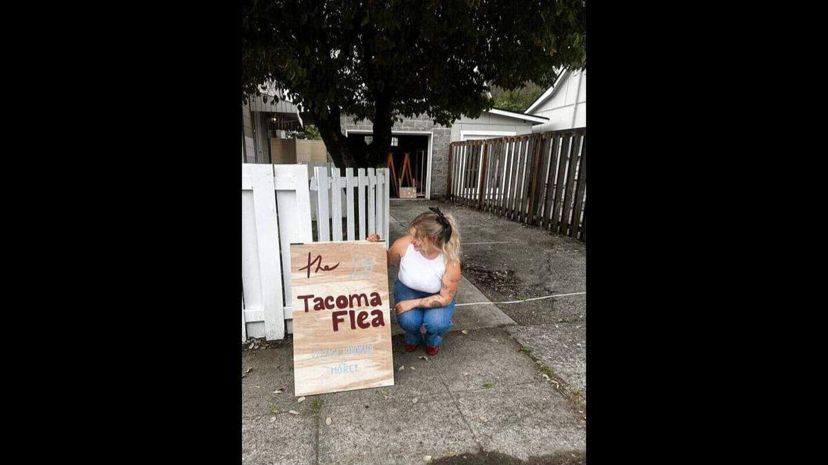 The Tacoma Flea grew from a yard pop-up into a curated vintage market at the Waterfront Market in Ruston, WA.