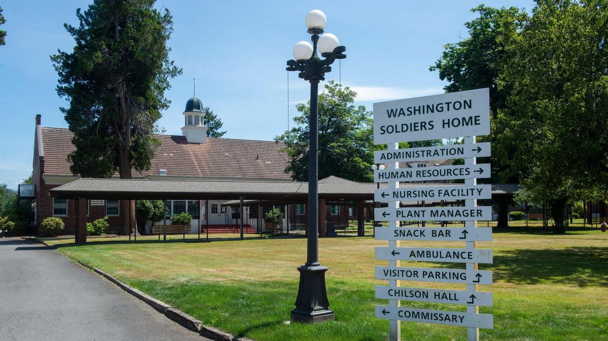 A COVID-19 outbreak has left 45 residents and 38 staff members infected at the Washington State Soldiers Home in Orting.