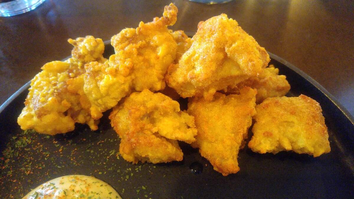 Karaage, Japanese-style fried chicken, from Moshi Moshi Bar + Ramen