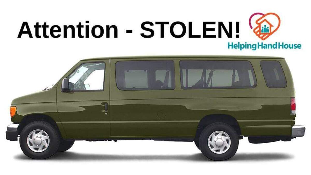 A picture of the van that’s the same color, make and model of the van police say was stolen from Helping Hand House in Puyallup over the weekend. March 19, 2019