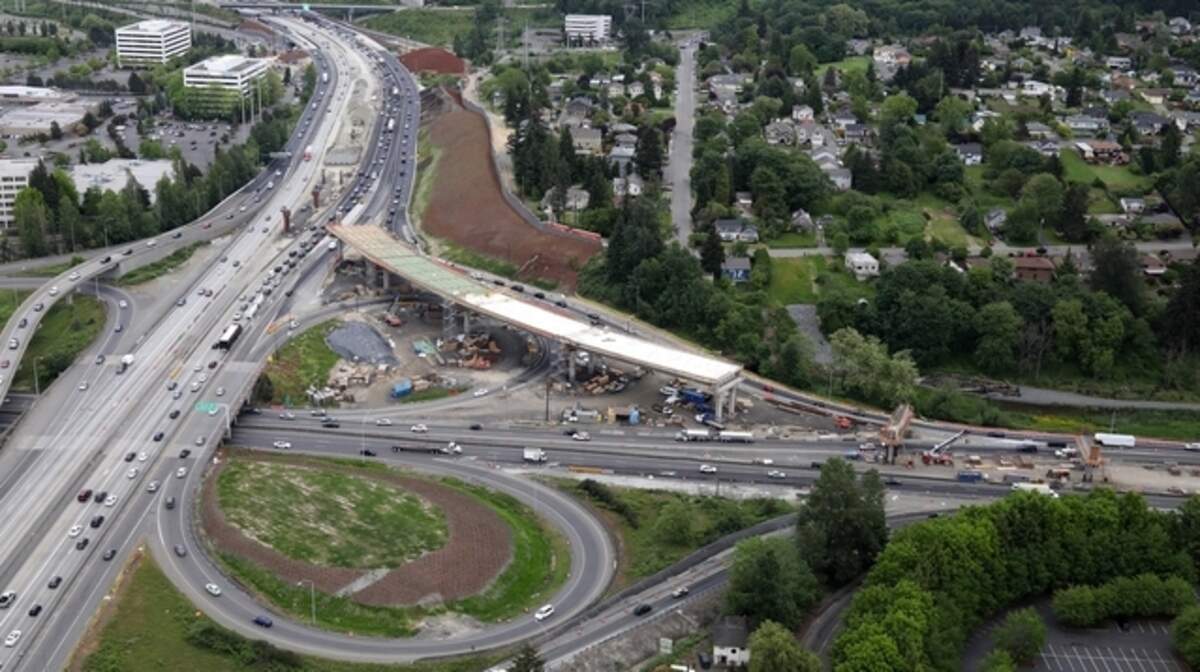 The direct bus-carpool ramp linking state Route 167 to Interstate 405 at Renton might become the hub of an express toll lane network from Puyallup to Lynnwood.