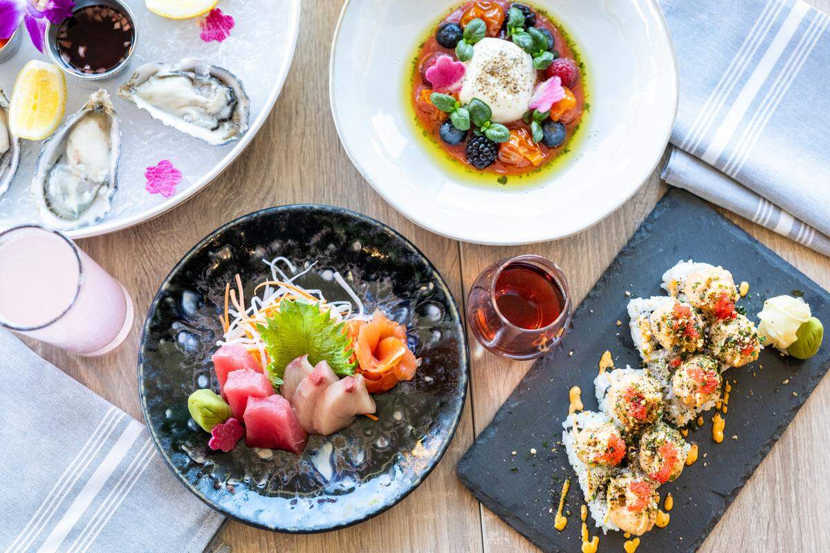Woven Seafood & Chophouse will offer sushi and a build-your-own poke station during its Mother’s Day buffet
