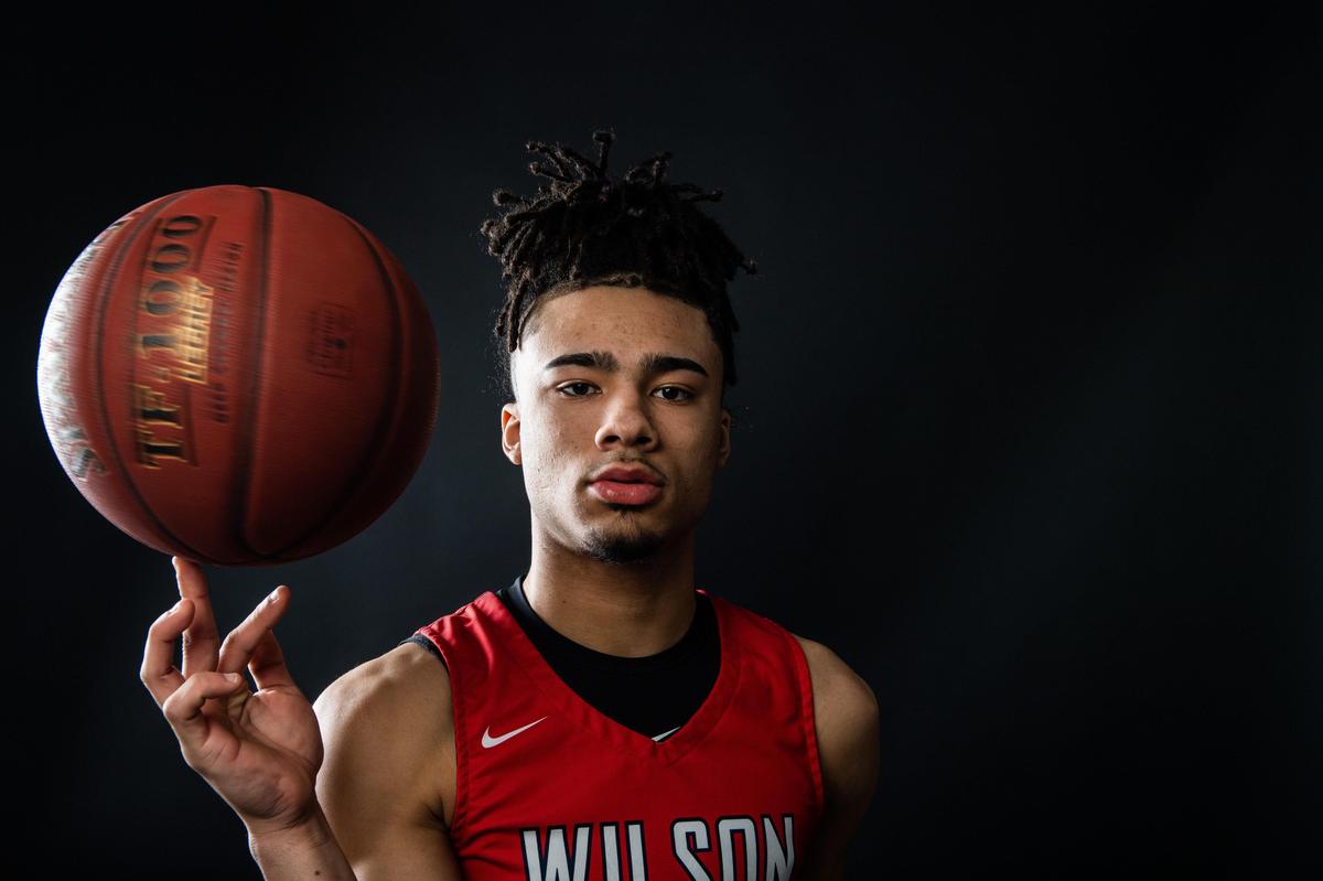 Wilson’s Damani Green photographed at the Tacoma News Tribune in Tacoma, Wash., on Sunday, March 15, 2020.