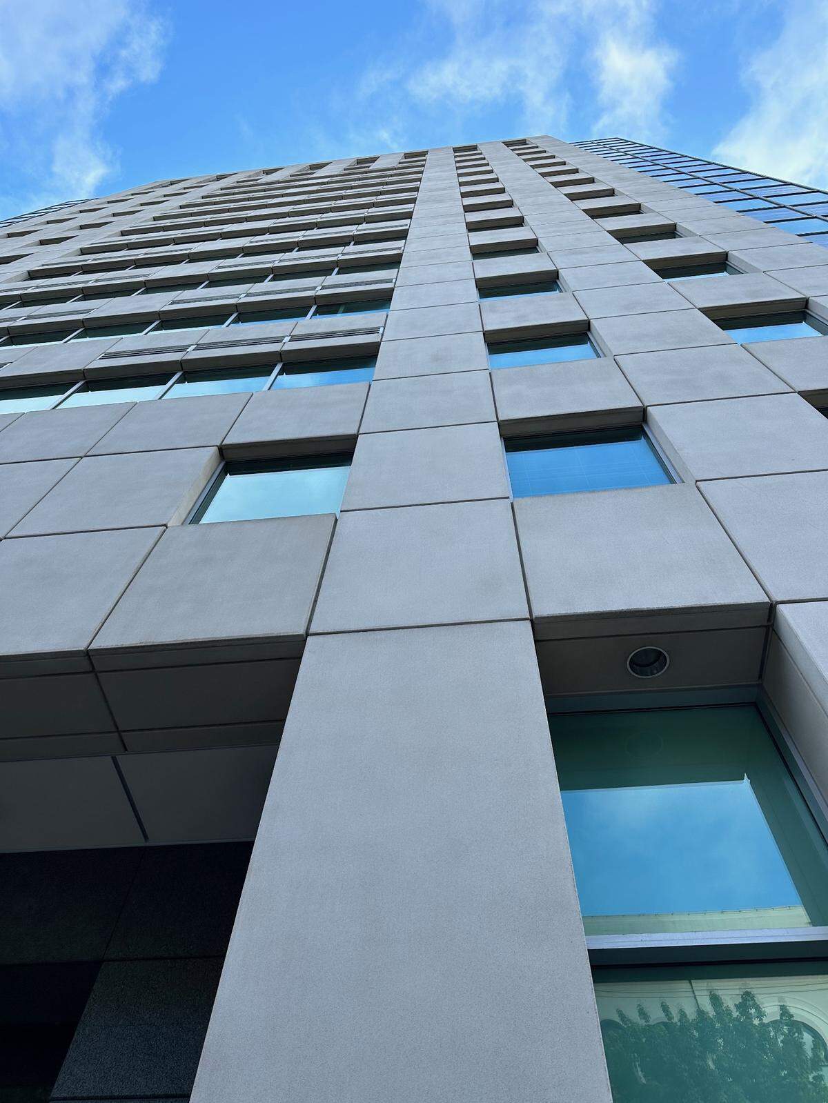 An exterior view of the Tacoma Centre, seen June 28, 2023.