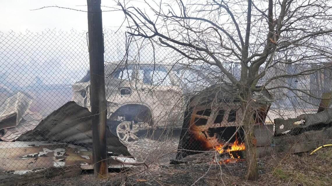 Brovary, a Sister City of Tacoma, hit by air strike during Russian invasion of Ukraine