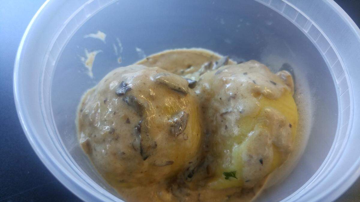 Potato dumplings are a specialty at Itty Bitty Schnitty in Browns Point.