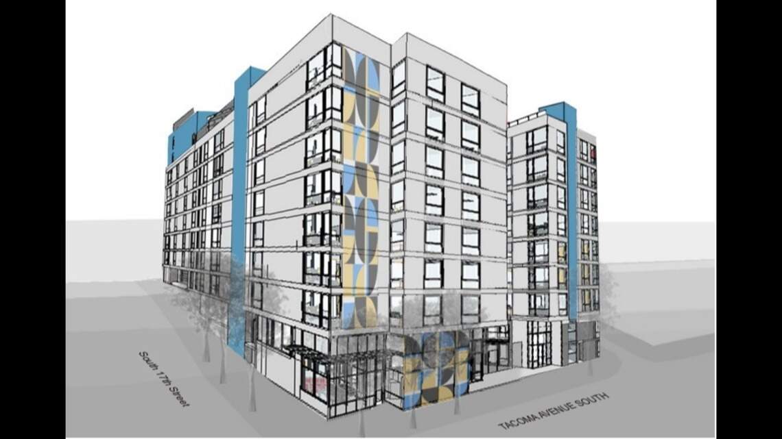 Two projects set to transform section of Tacoma Avenue with more than 300 new apartments