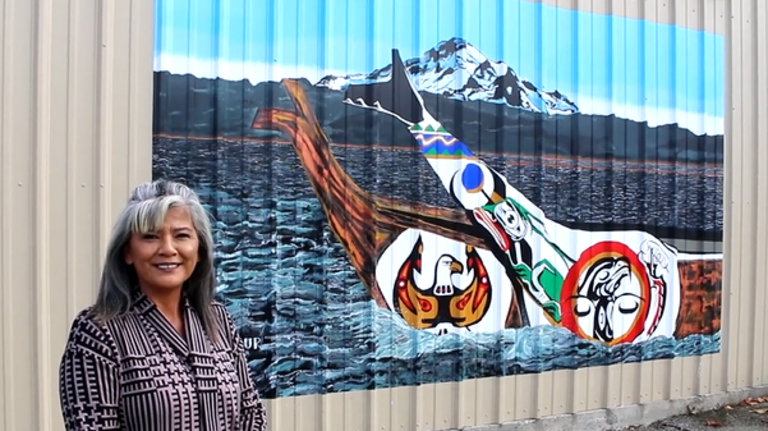 These new Coast Salish murals are the flagship project for Ferndale