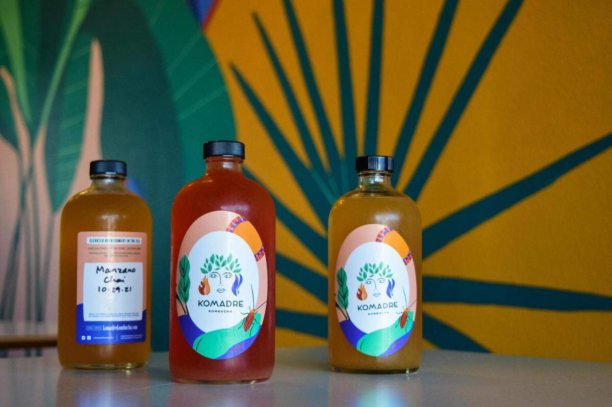 Komadre Kombucha is Tacoma’s first taproom dedicated to the fermented tea, located at 2914 6th Ave.