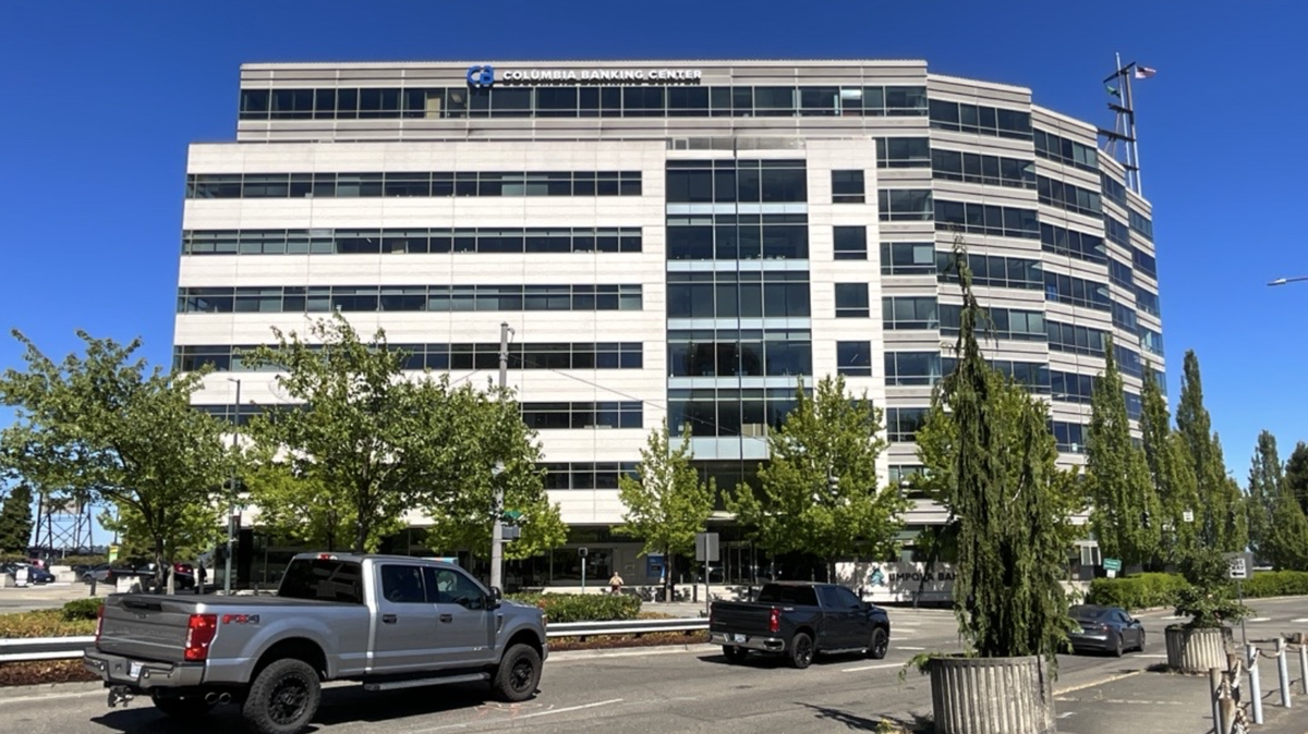 The Columbia Bank Building in Tacoma houses the General Services Administration federal workplace after it relocated its regional headquarters a few years ago.