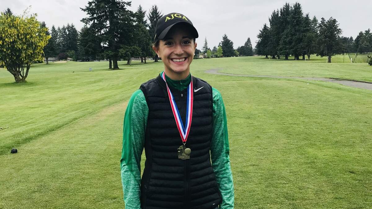 Tumwater High School golfer Lily McCauley.