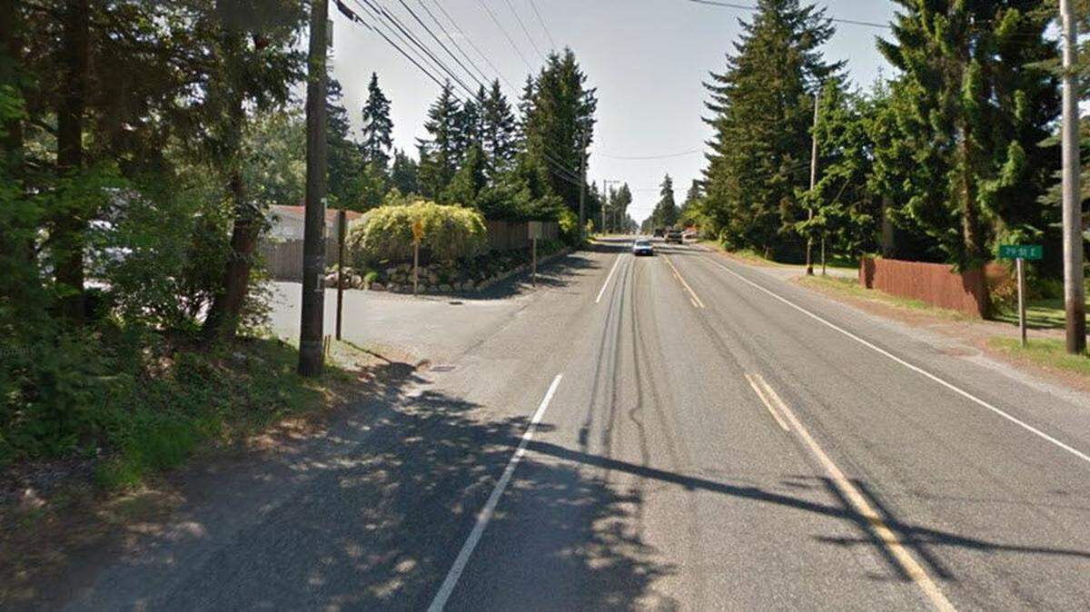 A portion of Canyon Road East in Puyallup is expected to have five lanes with two through lanes in both directions as well as a two-way left-turn lane.