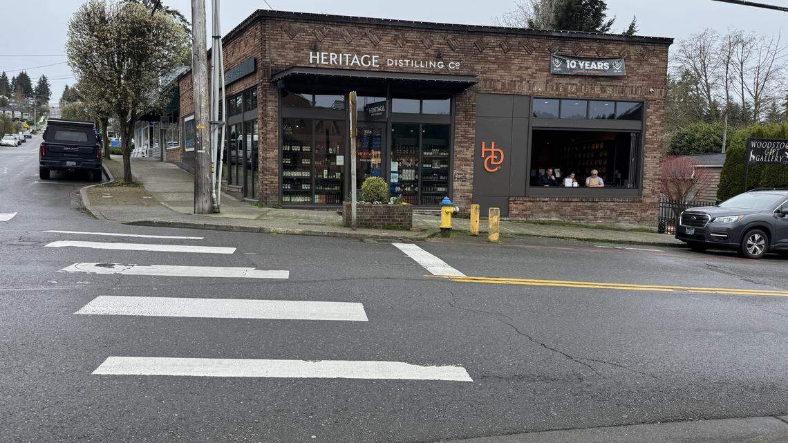 Busy intersection in downtown Gig Harbor is losing a crosswalk, city says