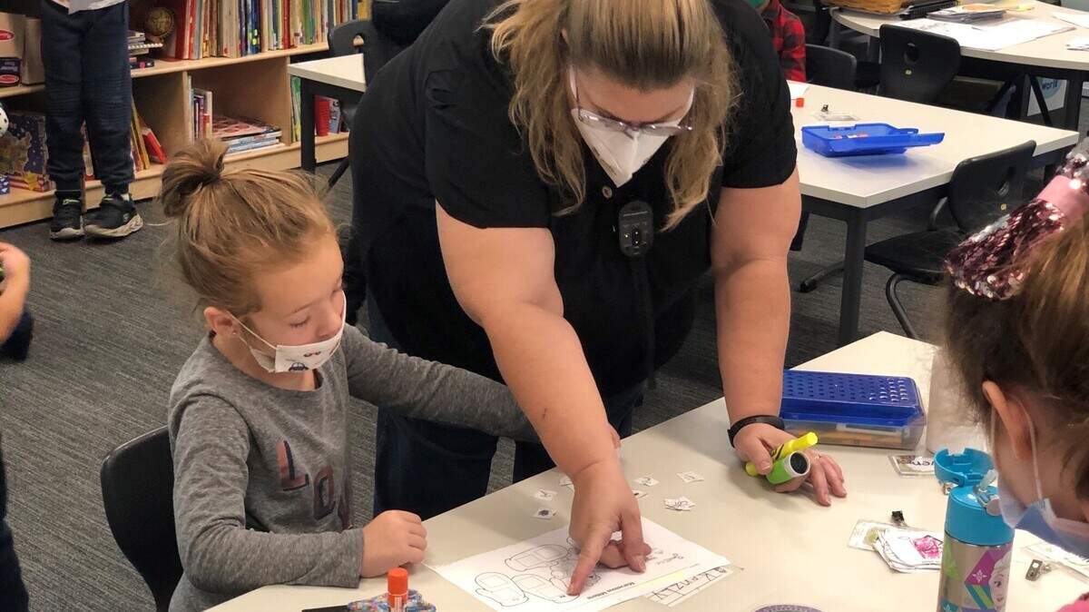 Amy Reed-Ferguson is a kindergarten teacher at Pope Elementary School in Puyallup.