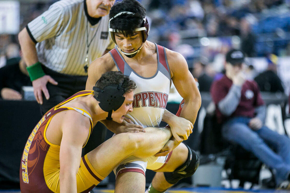 Toppenish High School’s Andres Aguilera.