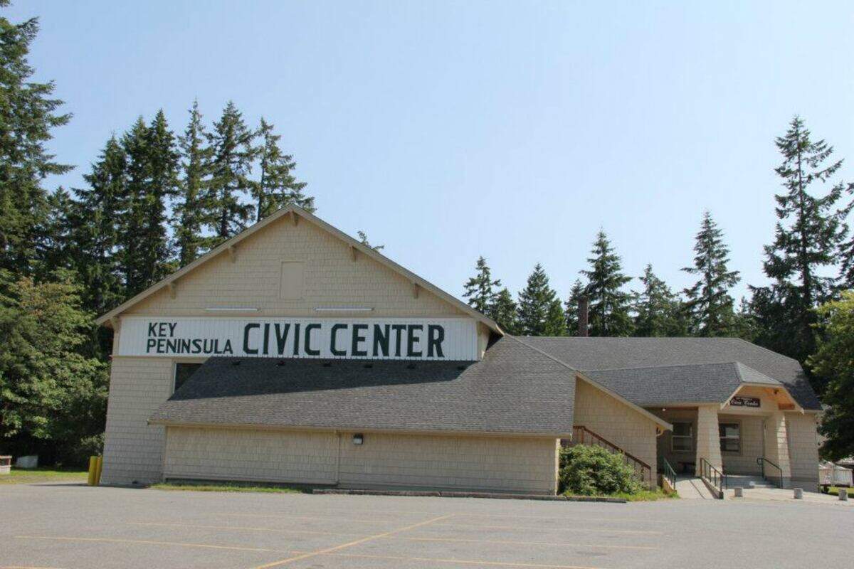 The Key Peninsula Civic Center is at 17010 S. Vaughn Road NW.
