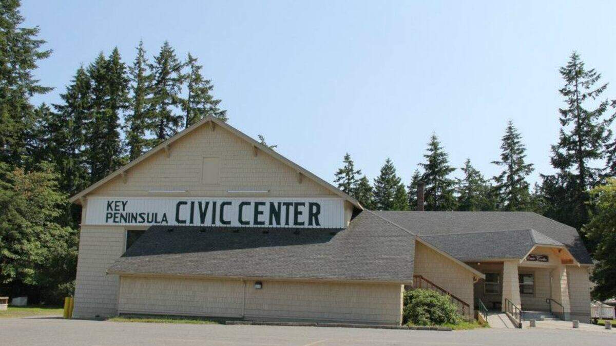 The Key Peninsula Civic Center is at 17010 S. Vaughn Road NW.