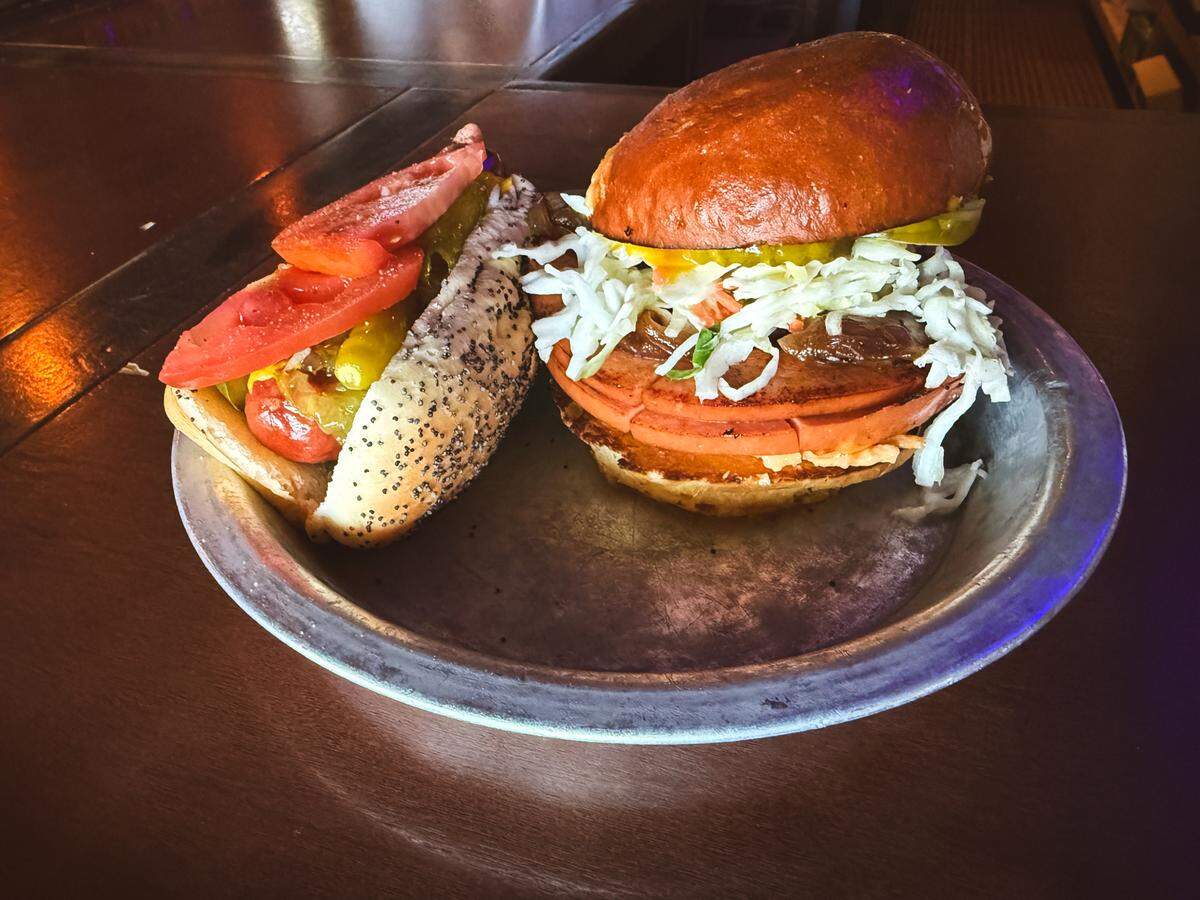 Fried bologna sandwich from The Red Hot.