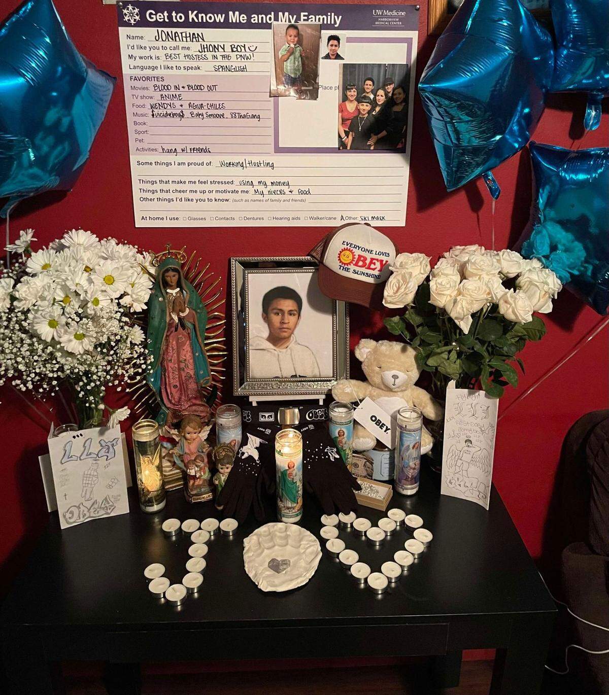 Jonathan Tovar, 16, was fatally shot on Jan. 25 near the 4400 block of Portland Avenue East in Tacoma. A now-16-year-old was arrested for his death.
