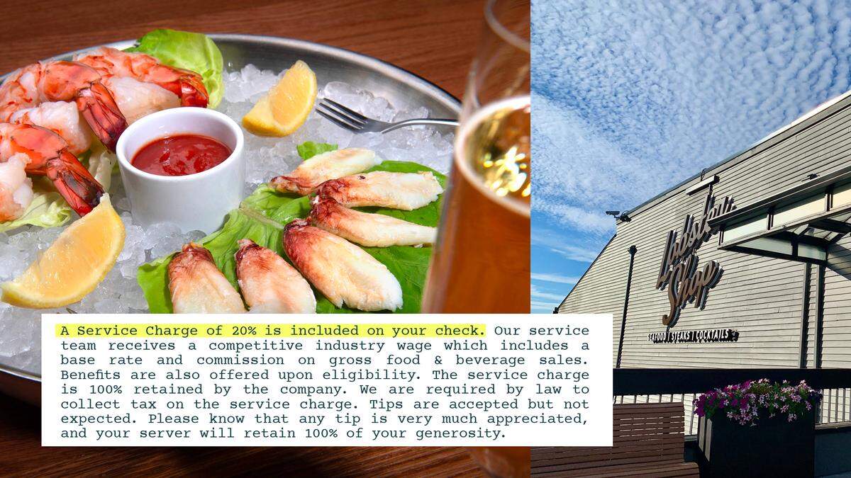 Lobster Shop in Tacoma reopened in 2023 after a multi-million-dollar renovation with a 20% service charge, which supported a commission-based pay structure for staff. Parent company E3 Restaurant Group reverted to traditional tipping in April 2025 due to customer feedback, said CEO Jim Rowe.