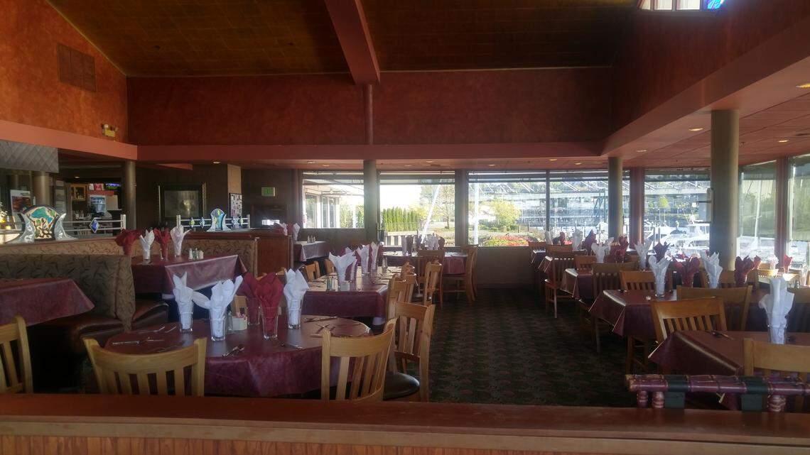 The dining room of Johnny's Dock will be getting a remodel this year.